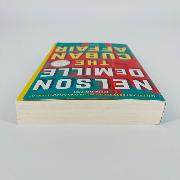 The Cuban Affair, a paperback novel/book by Nelson DeMille - Good Used Condition - Picture 5 of 12